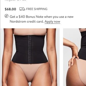 SKIMS Waist Trainer in color onyx size  X-small